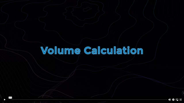 Earthwork calculation software